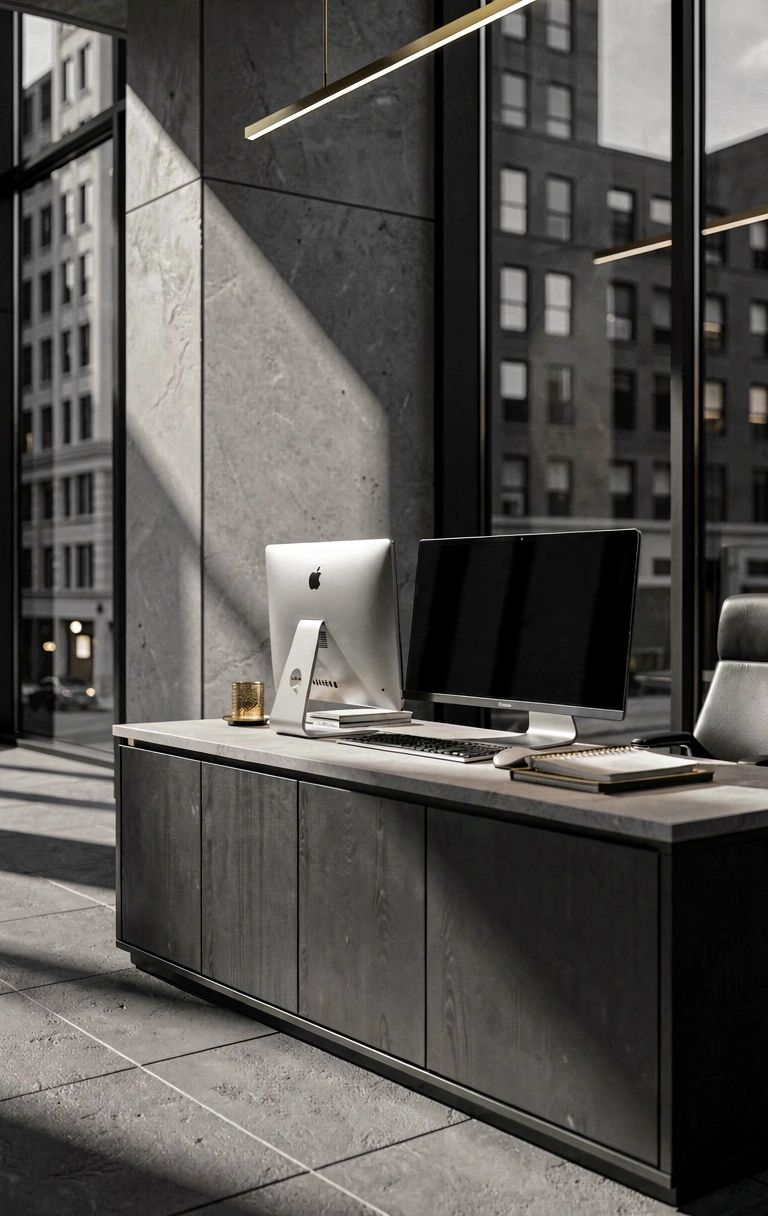 Corporate headquarters architectural detail